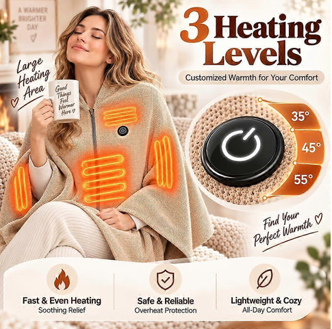 CozyHeat™  Heated Shawl